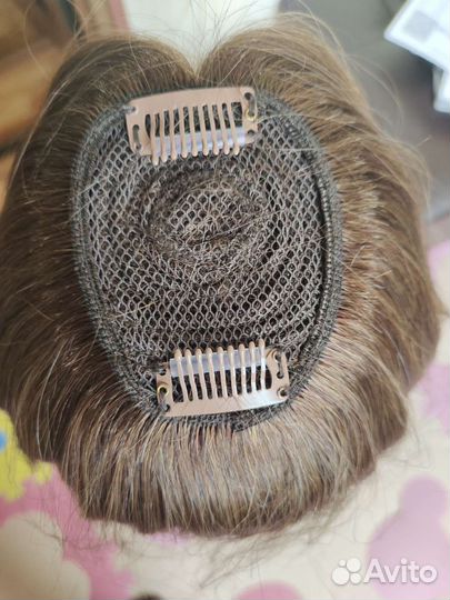 Накладка из натуральных волос