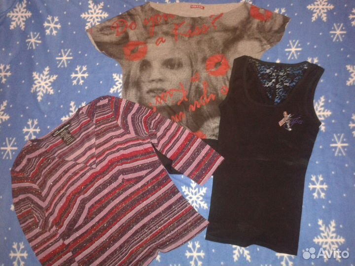 Платья Италия фатин +топики нарядн. 3 шт. 44-46