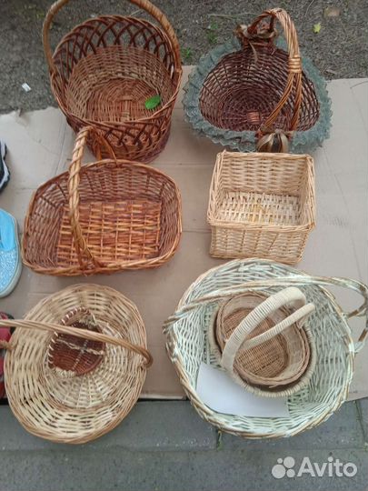 Плетенные корзины