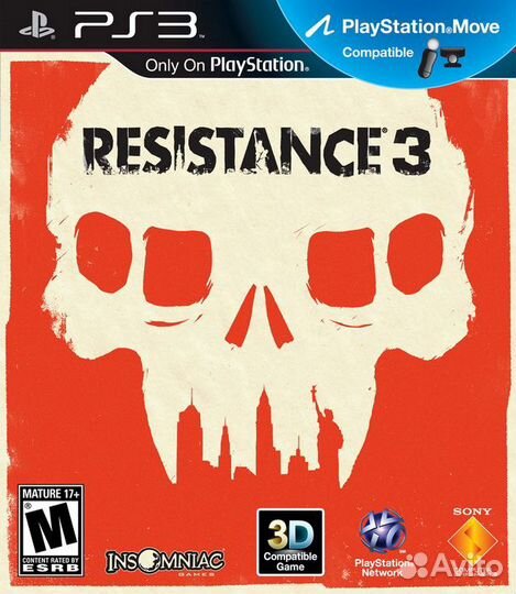 Resistance 3 (PS3) Продажа, Обмен