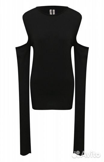 Rick Owens лонгалив/топ шерстяной