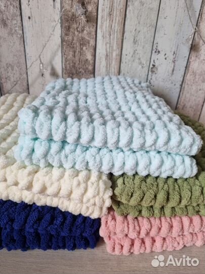 Детский плед - одеяло, ручная работа, новый