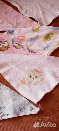 Слюнявчик/нагрудник 6 штук