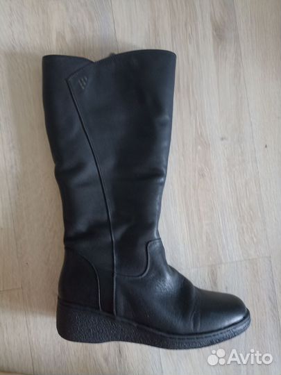 Зимние женские сапоги 38 натуральная кожа