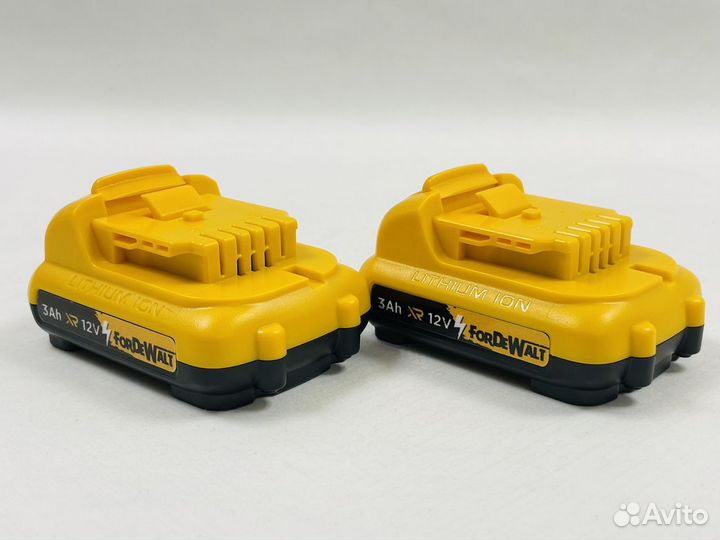 2 Аккумулятора DeWalt 12V 3Ah