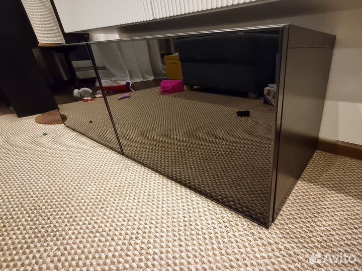 Тумба под тв IKEA черная