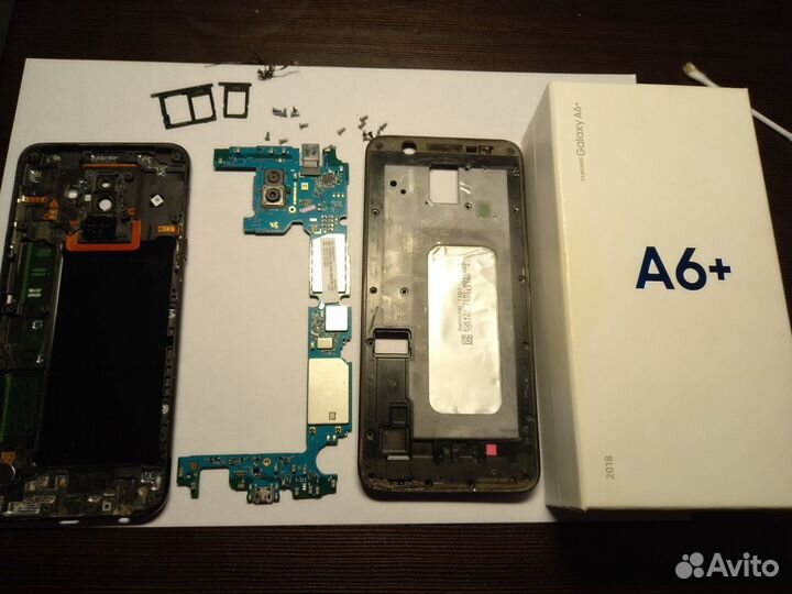 Samsung a6 plus a605 на запчасти