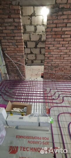 Все виды работ.Сантехника под ключ.Тёплый пол