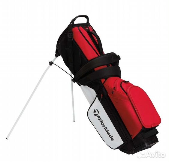 Сумка для гольфа TaylorMade Flextech Cross,красная