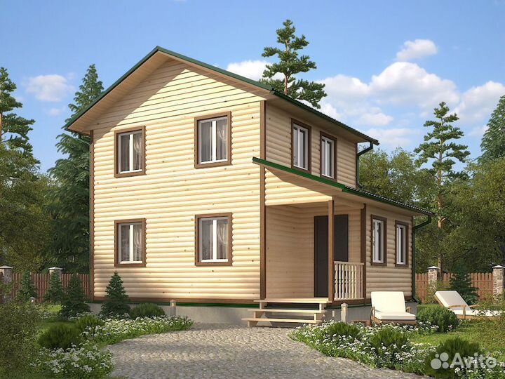 Жиздра. Строительство каркасных домов из бруса