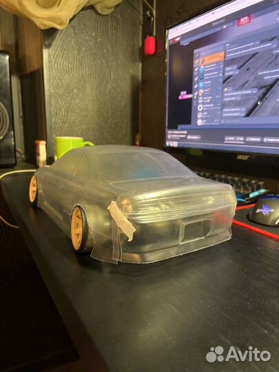 Aplastics s14 odyvia кузов rc drift silvia