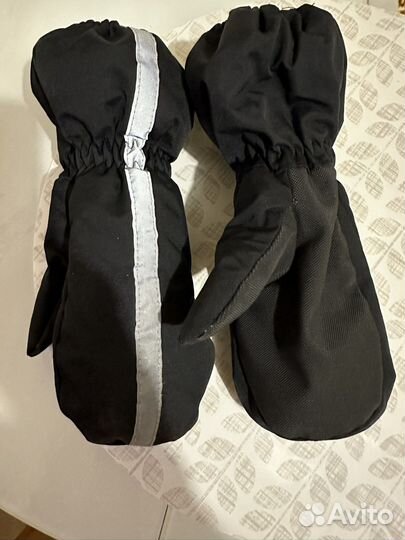 Варежки краги новые 7-9 лет