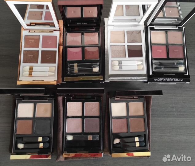 Палетки теней Tom Ford