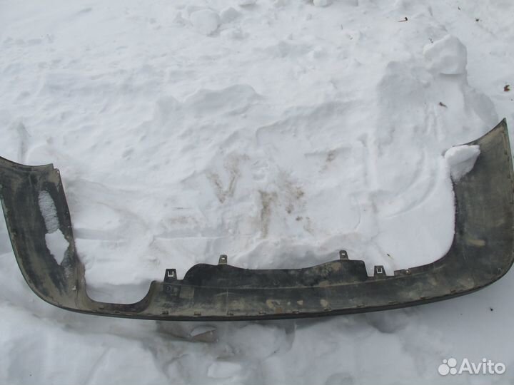 Юбка заднего бампера Volkswagen Passat B6 2005 -10