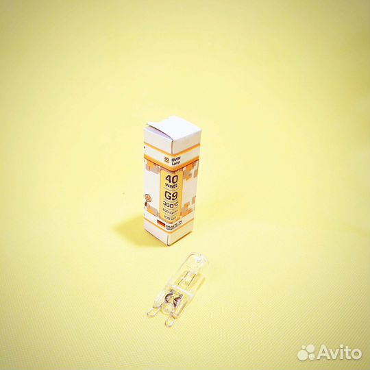 Лампочка духовки 300С G9 40W 230V
