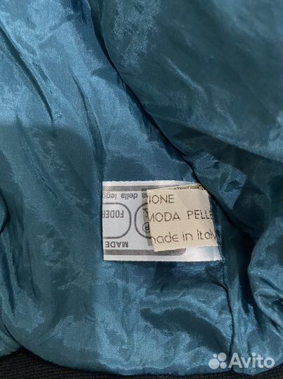 Куртка натуральная кожа куплена в италии