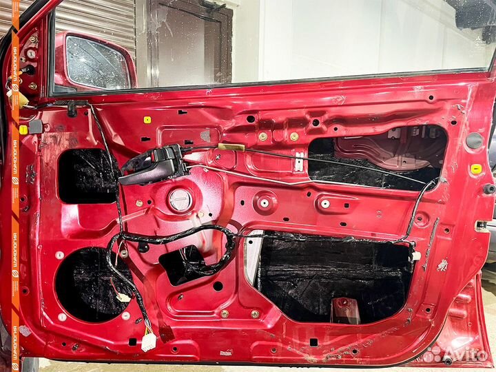 Шумоизоляция двух дверей - Шумология