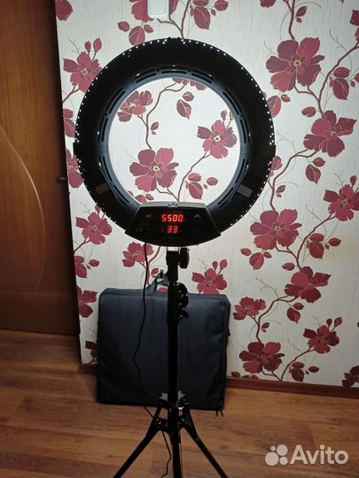 Кольцевая лампа 45 см профессиональная
