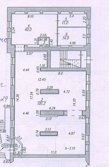 Торговое помещение или офис, 252 м²