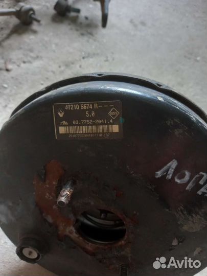 Renault logan 1 вакуум тормозной