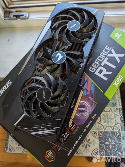 Видеокарта Gigabyte GeForce RTX 3080 aorus master