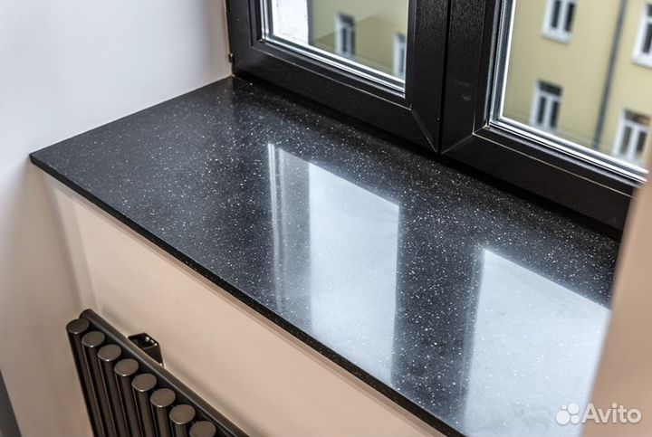 Подоконник из кварцевого камня