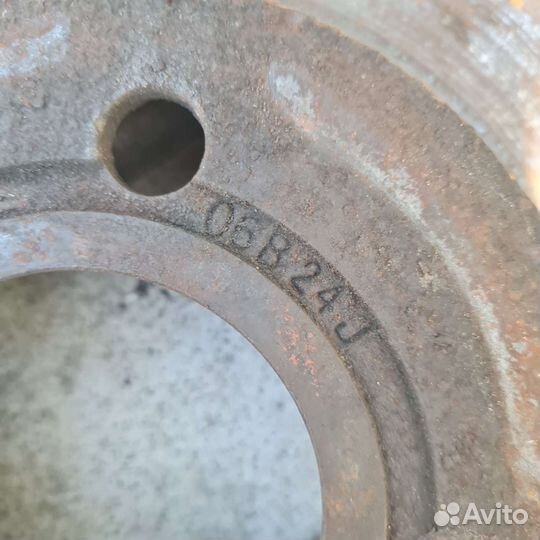 Диск тормозной передний Chery Amulet 2007