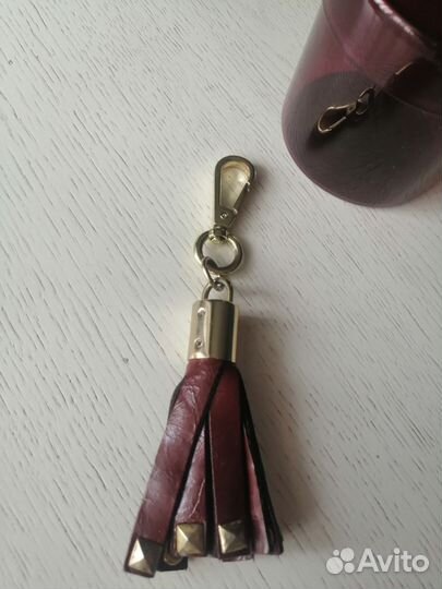 Подвес для сумки кожаный