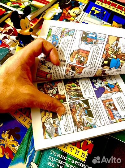 Микки детектив (29 выпусков + 6 редких). Комиксы