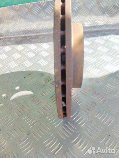 Диск тормозной передний левый Лада Largus