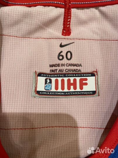 Хоккейный свитер Никиты Зайцева сборная Росссии