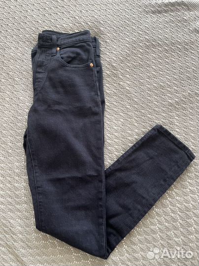 Джинсы levis 501 черные