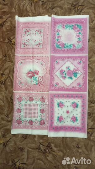 Платочки носовые, ткань