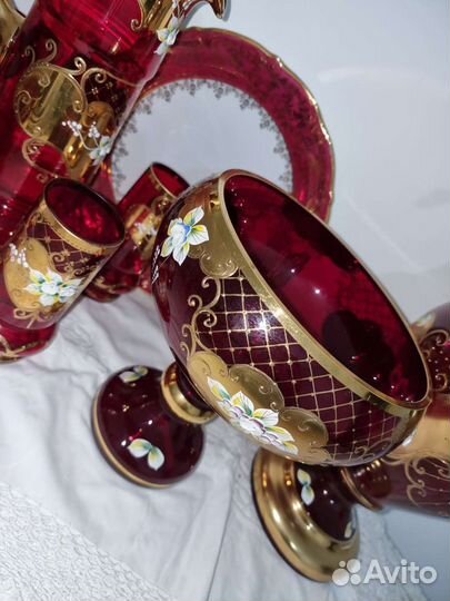 Ваза Чехия Богемия