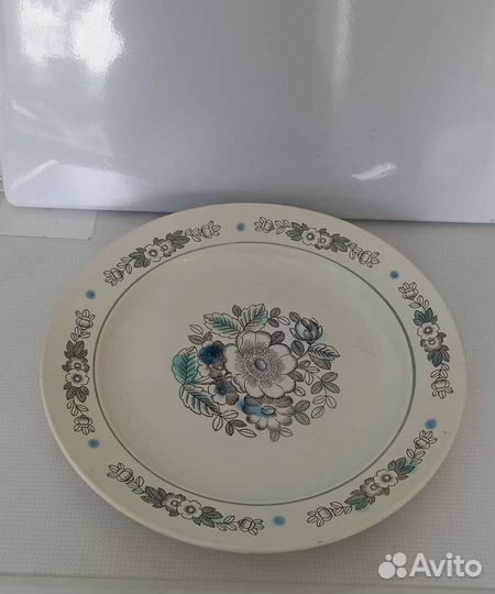 Блюдо фарфор+тарелки