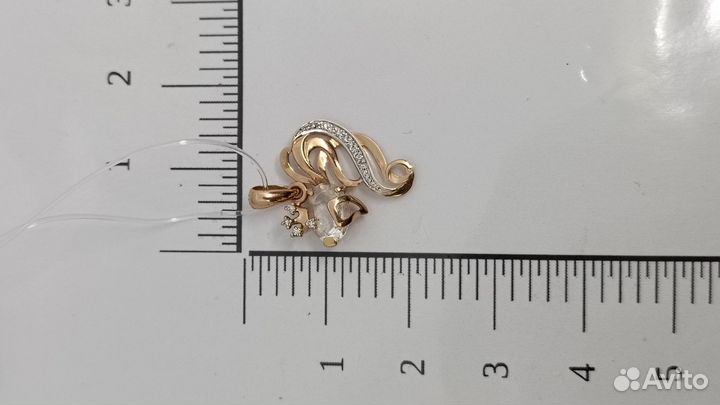 Золотой кулон 585 проба Арт121