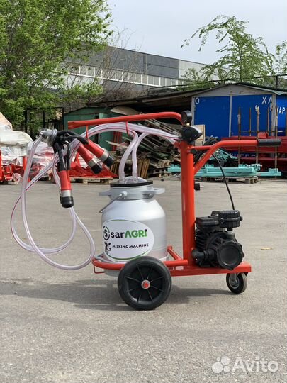 Доильный аппарат доилка для коров коз овец Турция