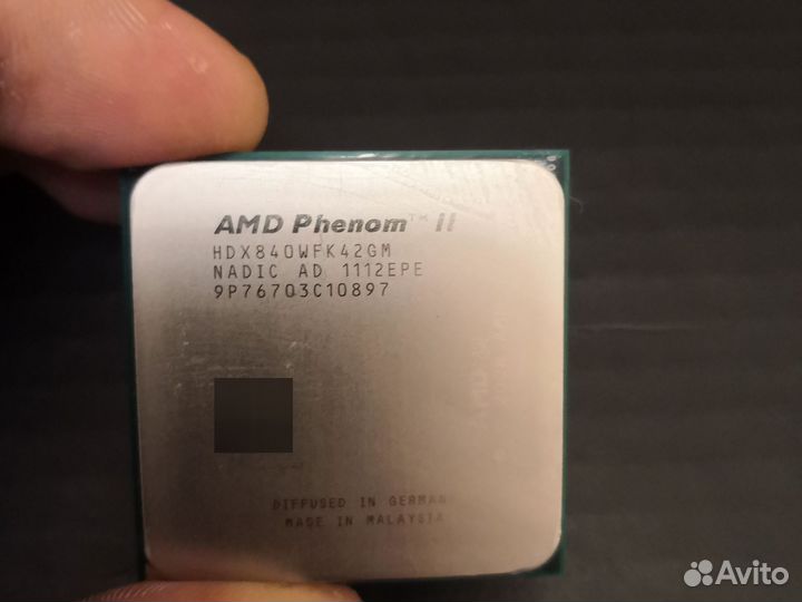 AMD Phenom II X4 965 Black Edition 3,4 ггц. AM3