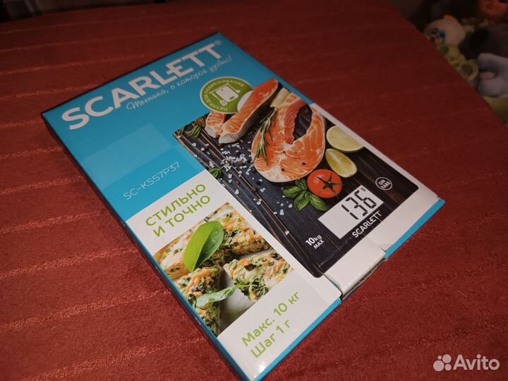Весы кухонные Scarlett