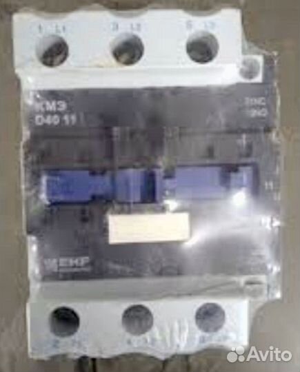 Контактор 12А 220 V электромагнитный пускатель