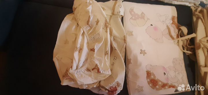 Бортики для кроватки в наборе