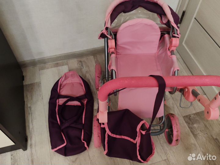Коляска для кукол 2 в 1