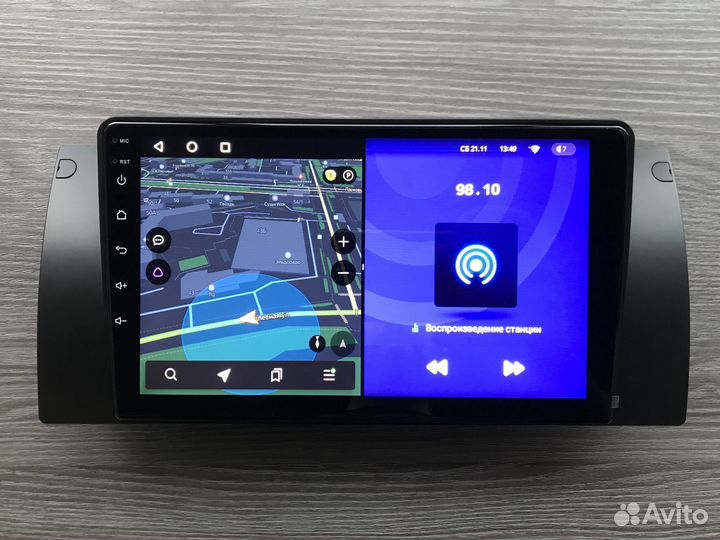 Магнитола BMW X5 E39 E53 Teyes CC2 plus