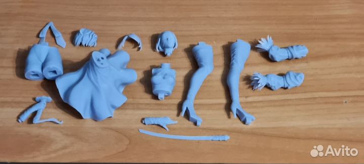 Модель 2B Nier Automata под сборку и покраску