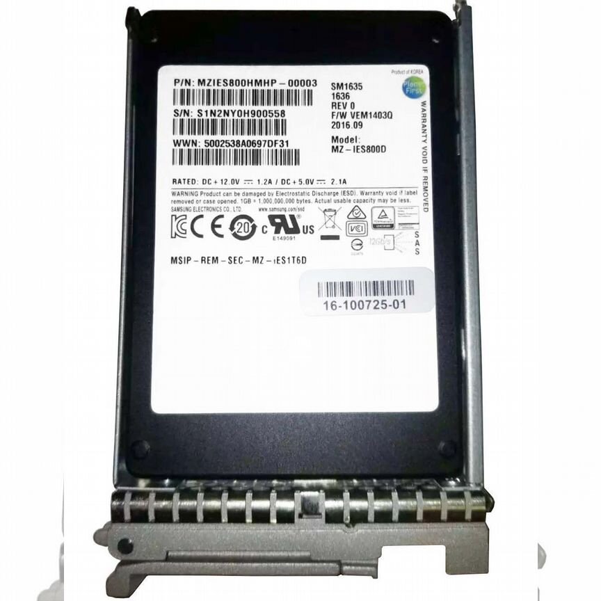[UCS-SD800G12S4-EP] Жесткий Диск Cisco Ucs-Sd800g12s4-Ep 800gb Sas 2,5