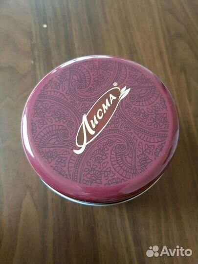 Жестяная банка для чая Лисма