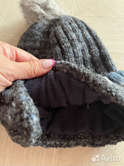 Зимняя шапка для мальчика 52