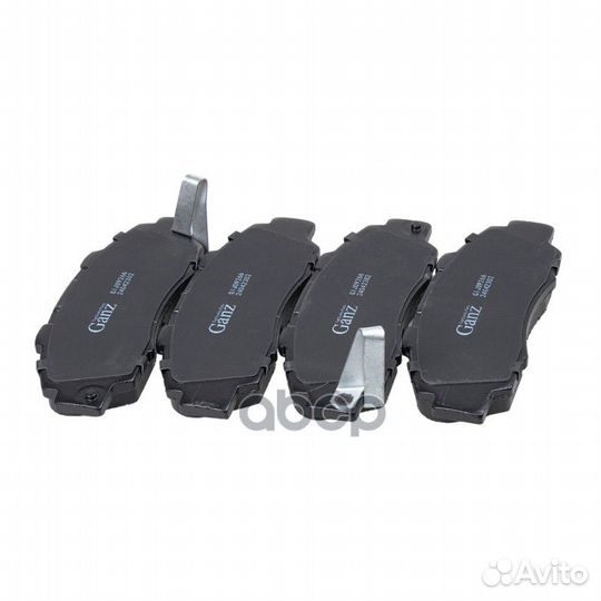 Колодки передние honda civic 96 ganz GIJ09266