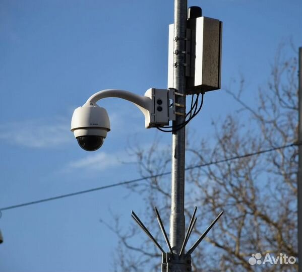 Монтаж и подключение купольной PTZ-камеры