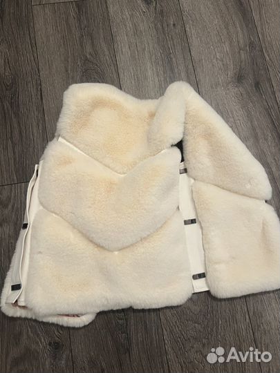 Меховая жилетка для девочки